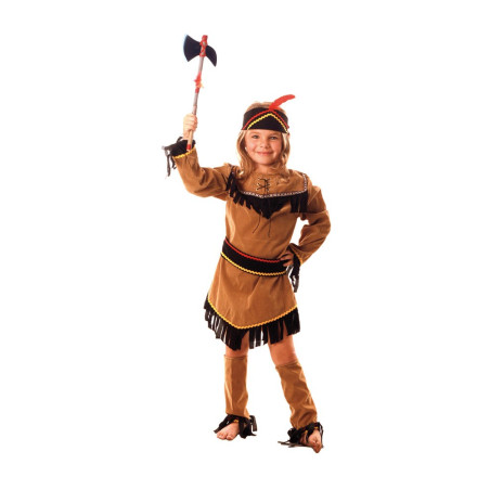COSTUME INDIENNE SIOUX 7-9ANS